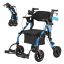 Chodzik i krzesło transportowe VEVOR HFK-9269KD-1, 2 w 1, 1070 × 730 × 920–1065 mm