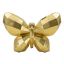 Vase Butterfly Gold, 22.5 × 15 × 8 cm