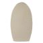 Vase Dune Mauro Ferretti, Tall, Sand, 31 × 53.5 × 13 cm