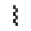 Półka ścienna z 5 poziomami