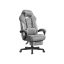 Fotel gamingowy SONGMICS OBG77BR z podnóżkiem, 69,7 × 118–128 × 72,4 cm
