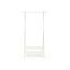 Metal clothes rack, white